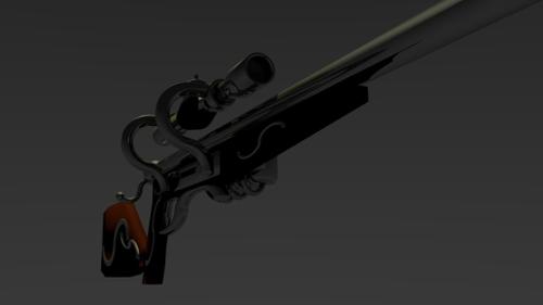 Steampunk Sniper Rifle preview image
